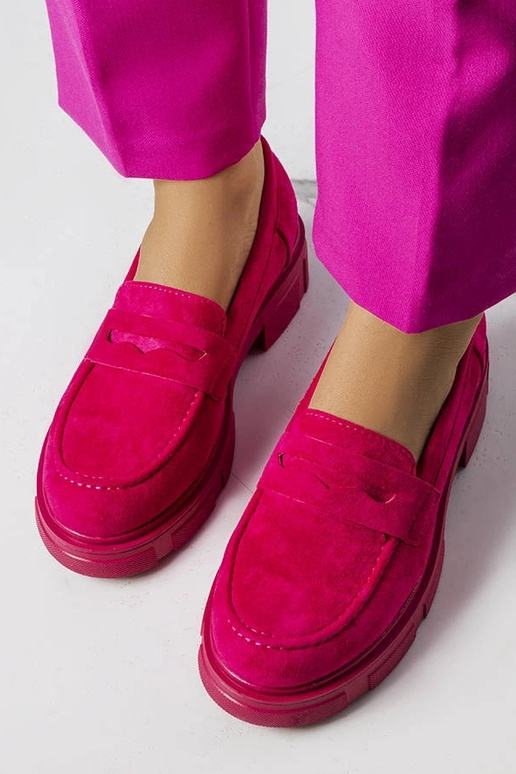 Roosad kunstsuede Alacoque kingad