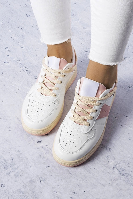 Marcella valged ja roosad naiste tossud