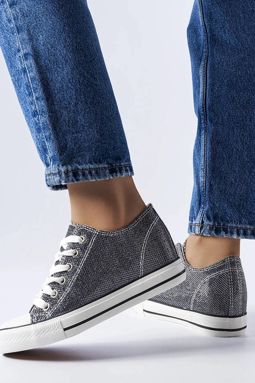 Musta säraga Crete wedge tossud