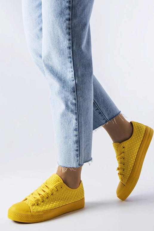 Thibodeau kollased kootud tossud