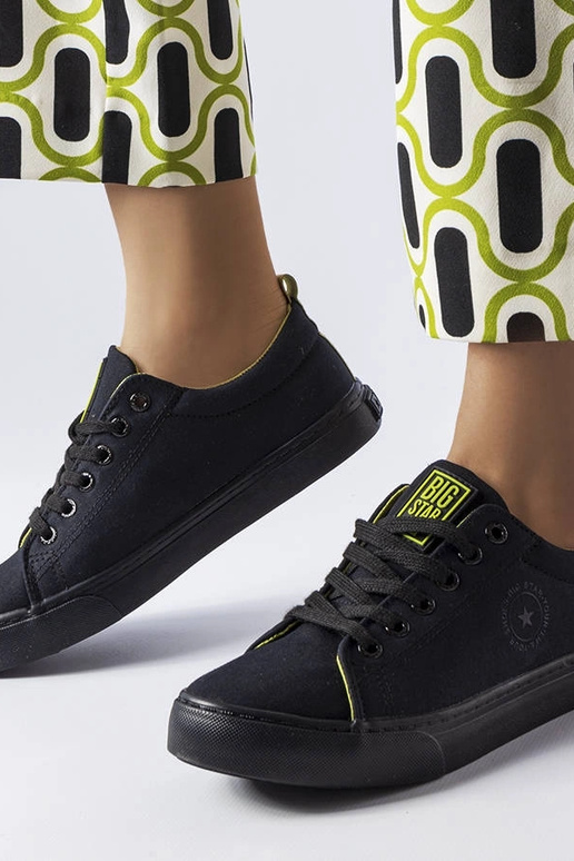 Mustast kangast tossud Big Star LL274247 Mustast kangast tossud Big Star LL274247