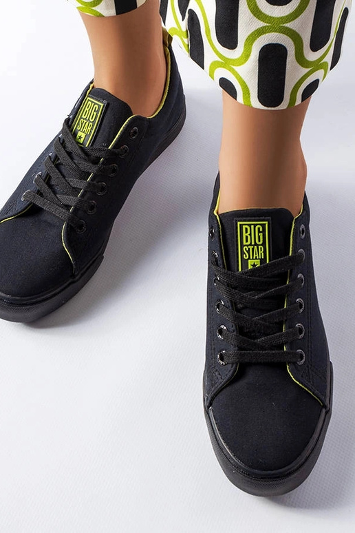 Mustast kangast tossud Big Star LL274247 Mustast kangast tossud Big Star LL274247