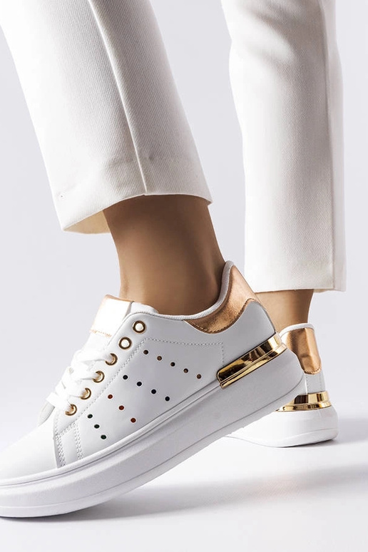 Valged värvilise perforatsiooniga...