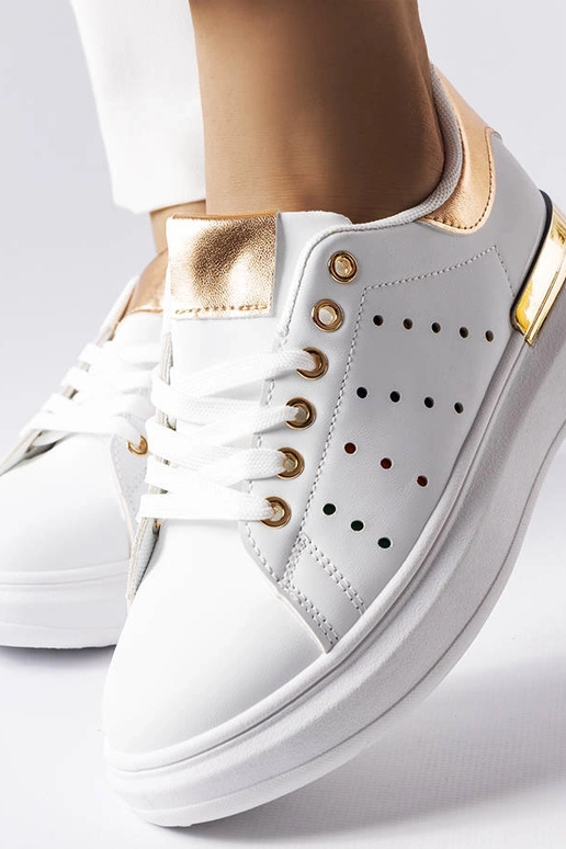 Valged värvilise perforatsiooniga...