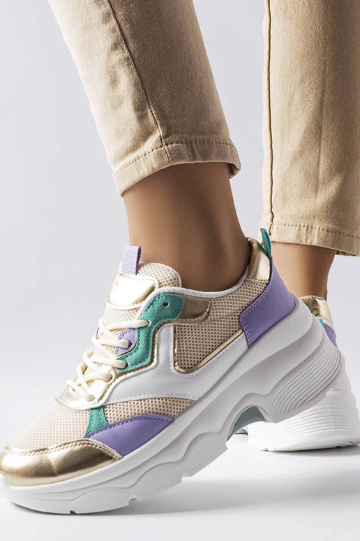 Séguin naiste valged ja kuldsed tossud Séguin naiste valged ja kuldsed tossud