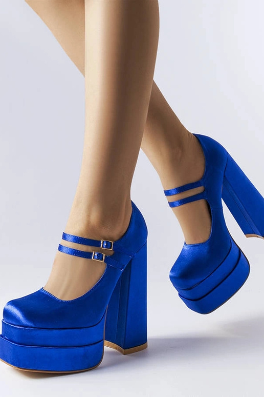 Gabriel sinised kõrge kontsaga pumbad