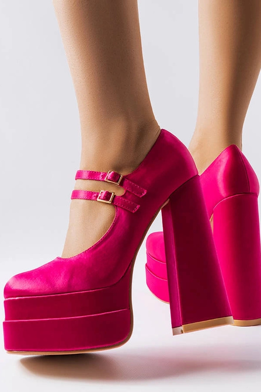 Gabriel roosad kõrge kontsaga pumbad