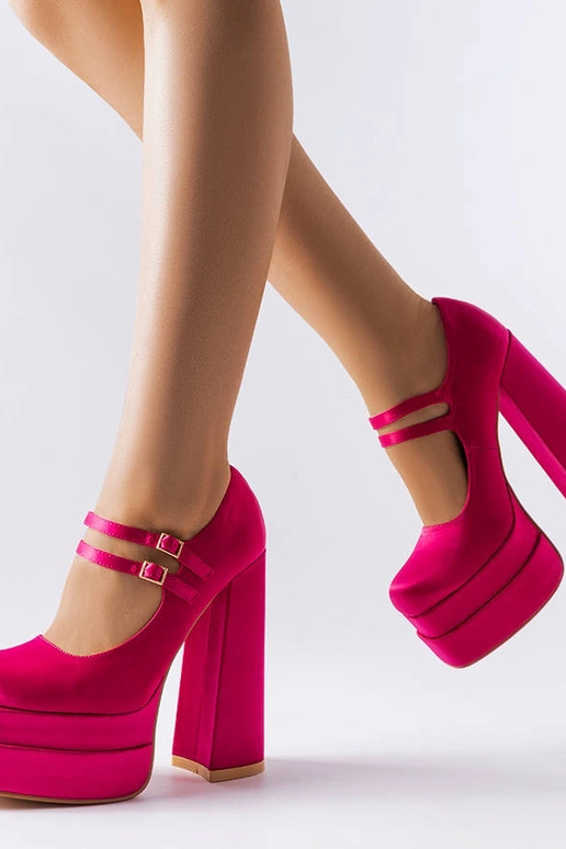 Gabriel roosad kõrge kontsaga pumbad