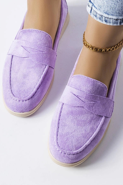 Ferragus Purple Eco-Suede mokassiinid