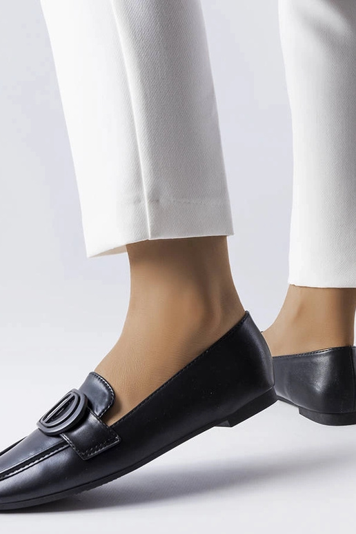 Mustad Poissonnier pandlaga loaferid