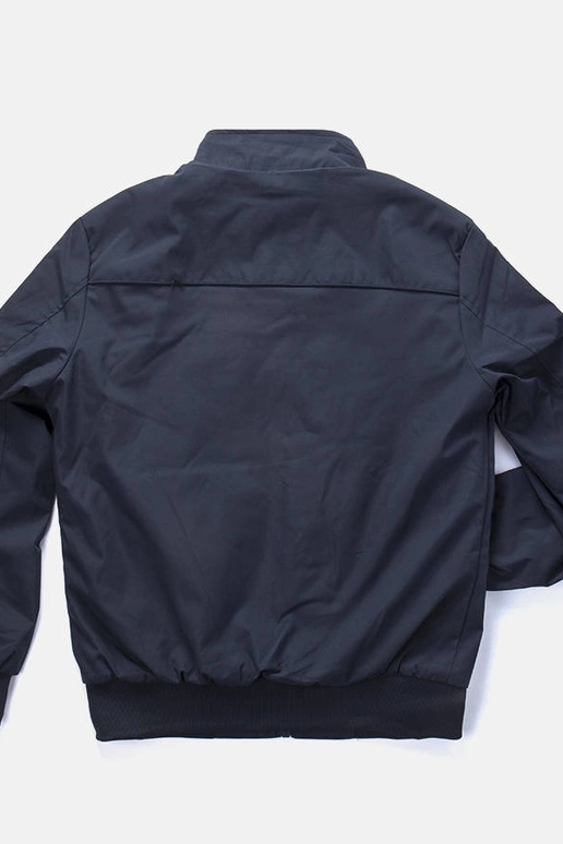 Meeste tumesinine boulé tuulejakk