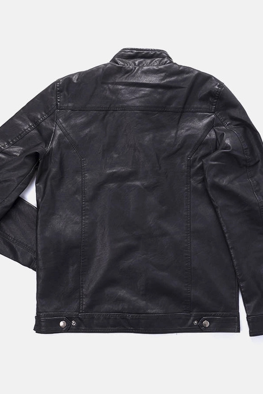 Leverett meeste must kunstnahast jope