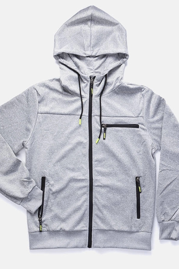 Curtis meeste helehall kapuuts