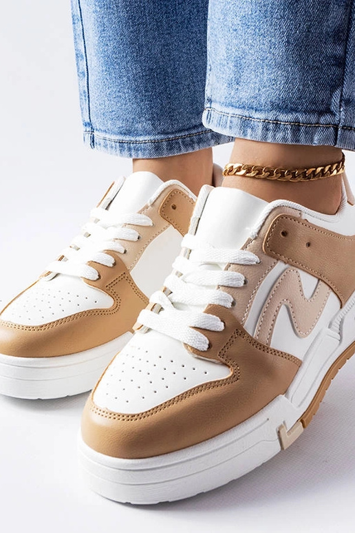 Pruunid paksu tallaga kingad Harter