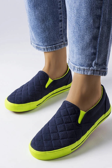 Balsamo Navy tepitud Slip-On tossud