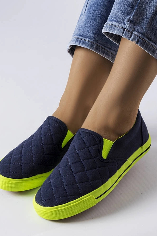 Balsamo Navy tepitud Slip-On tossud