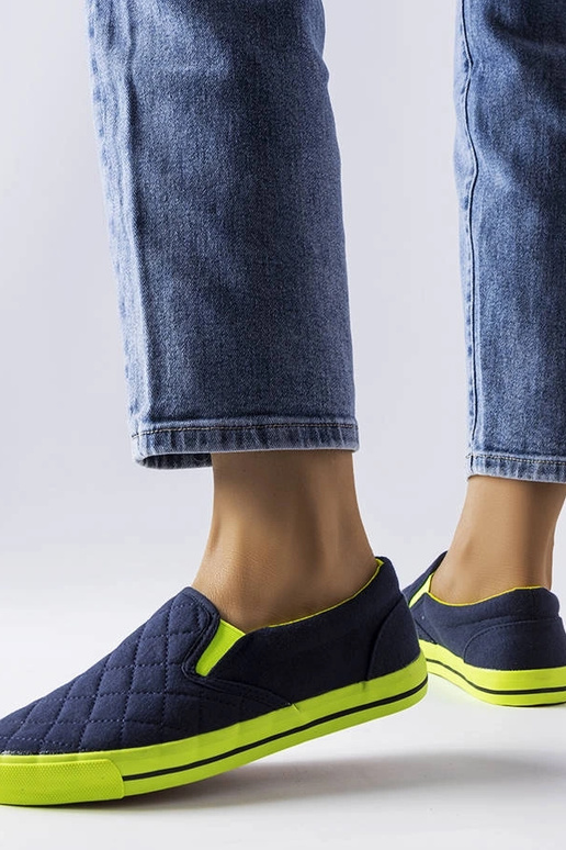 Balsamo Navy tepitud Slip-On tossud