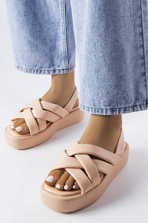 Roosad Horseshoe Platform Sandaalid