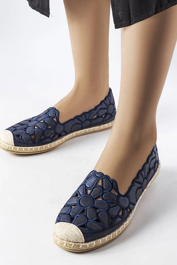 Meresinised ažuursed espadrillid Lamarre