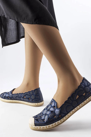 Meresinised ažuursed espadrillid Lamarre 2