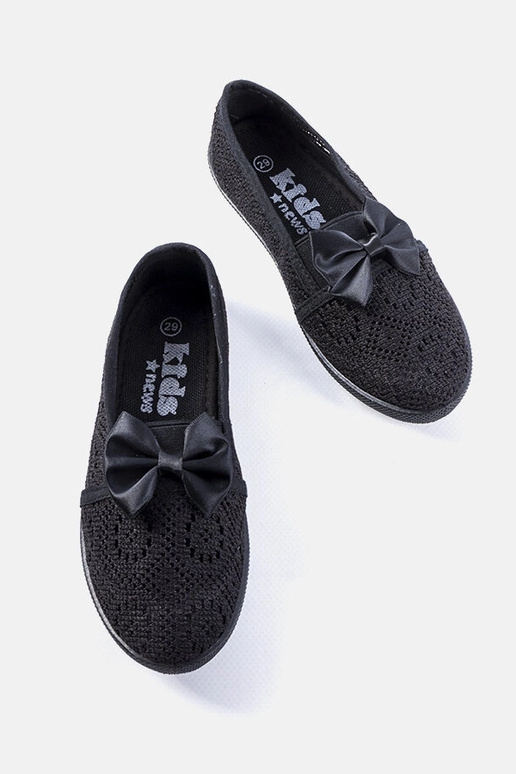 Mustad aukudega laste ballerinad,...