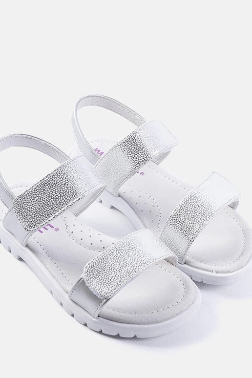 Elkview hõbedased laste sandaalid