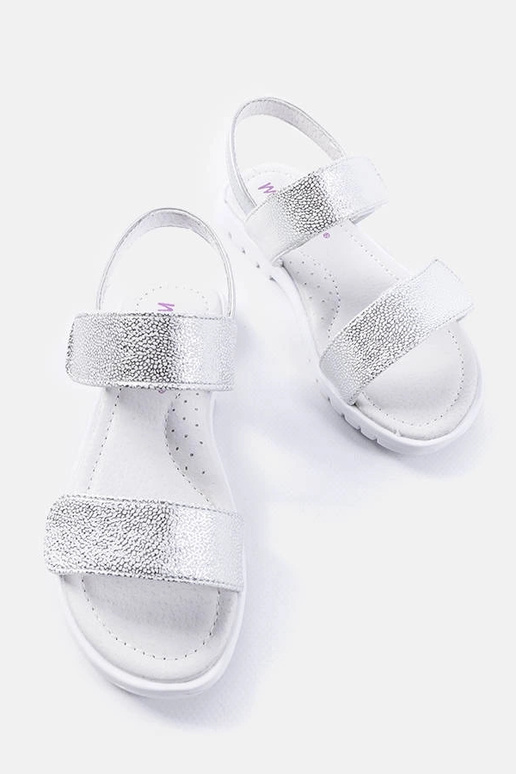 Elkview hõbedased laste sandaalid