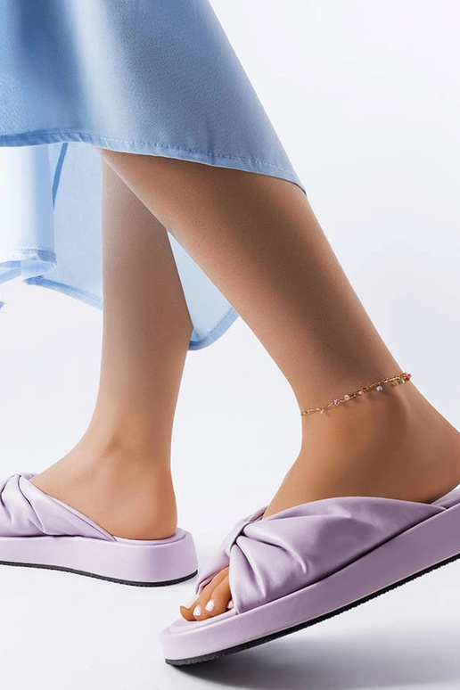 Hog Purple Wedge sandaalid