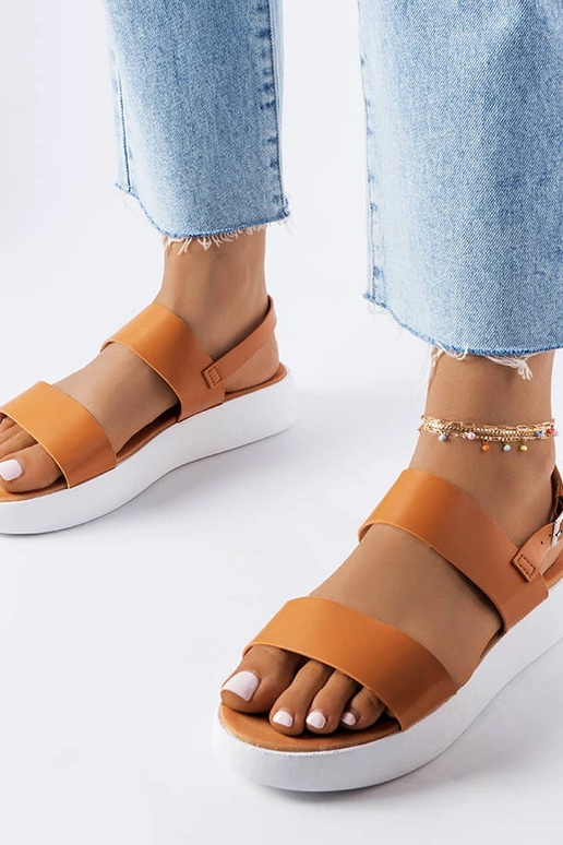 Pruunid Isaac Platform sandaalid