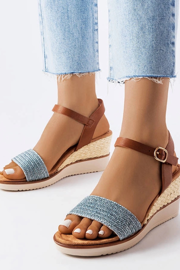 Sinised Miami Wedge sandaalid 2