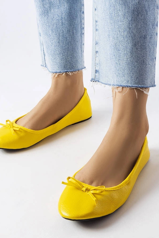 Kollased ballerina kingad...