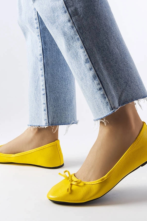 Kollased ballerina kingad...