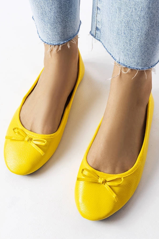 Kollased ballerina kingad...