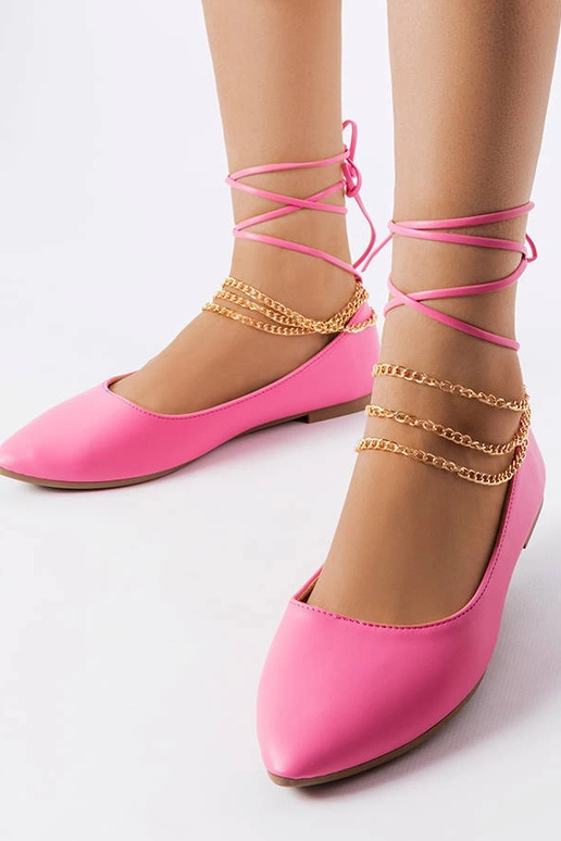 Roosad baleriinid dekoratiivse lukuga...