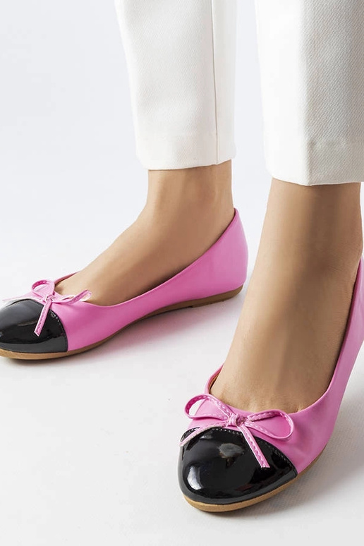 Despins Pink Patent Toe Baleriinad