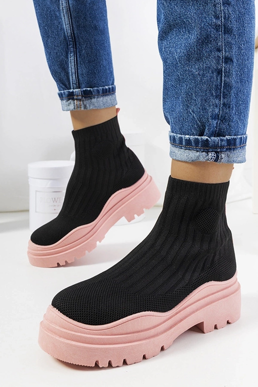 Mustad roosad kõrged sportlikud...