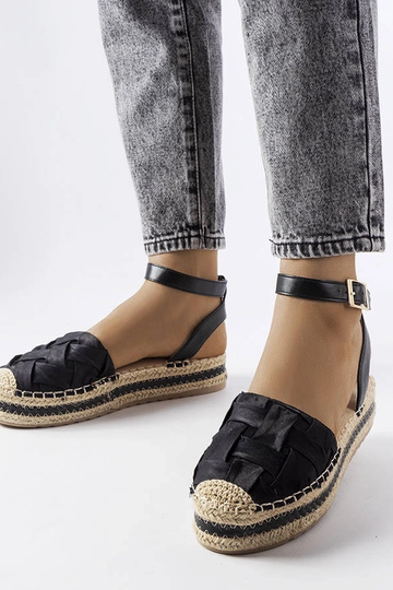 Mustad Lafrenière platvormi espadrillid 2