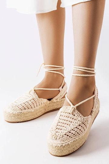 Liivakarva seotud espadrillid, „Partenia" 2