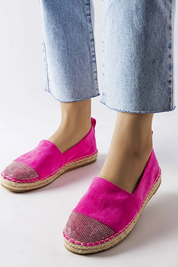 Roosad Magali platvormi espadrillid