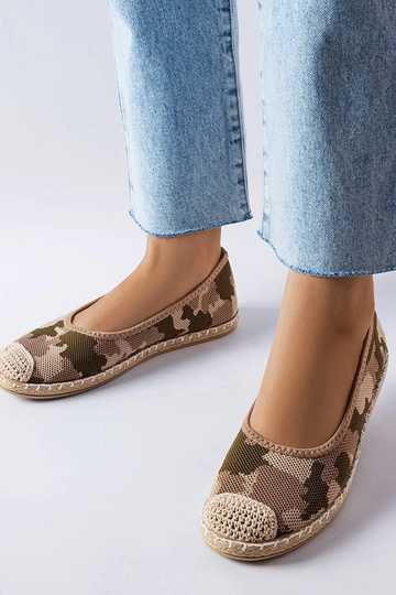Benedum rohelised libisevad espadrillid