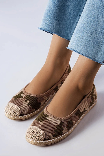 Benedum rohelised libisevad espadrillid 2