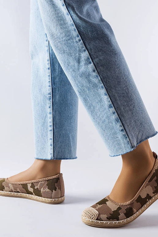 Benedum rohelised libisevad espadrillid