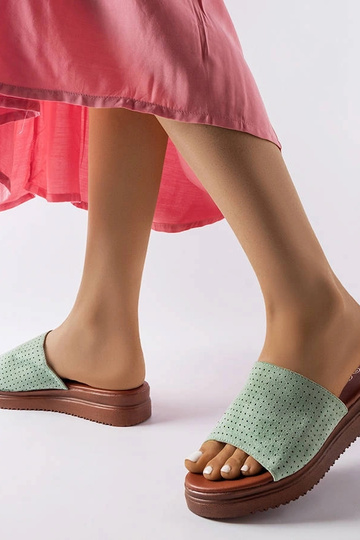 Rohelised plätud, millel on... 2