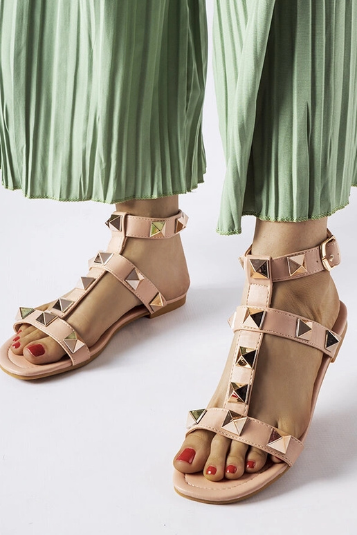 Ignazio roosad naeltega sandaalid