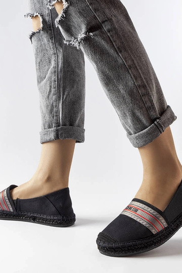 Black Big Star espadrillid...