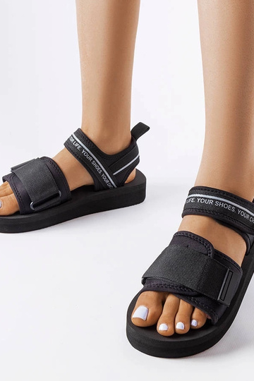 Big Star Black Foam sandaalid LL274784 2