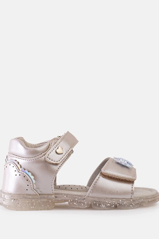 Bousquet hõbedased laste sandaalid
