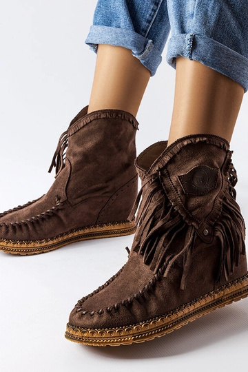 Pruunid Giudice poolsaapad