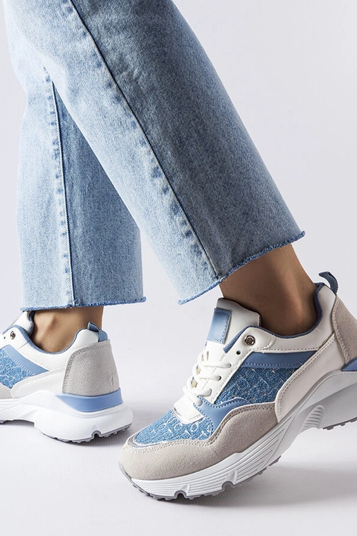 Sinised ja valged hõbedase detailiga... Sinised ja valged hõbedase detailiga...