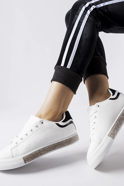 Mustad ja valged Dina tsirkoonist tossud